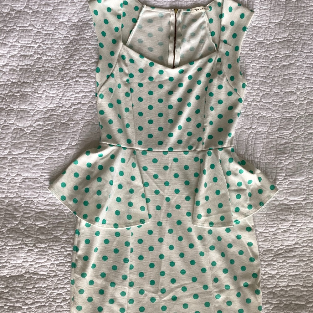 Tea N Rose Polka Dot Dress